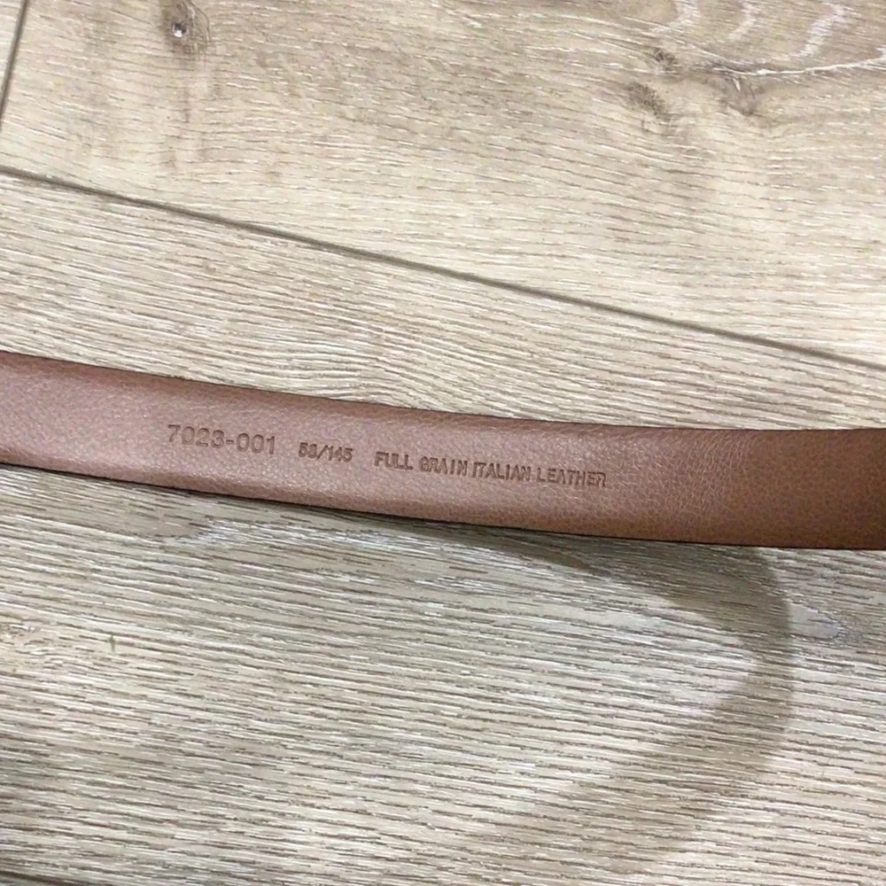 Men’s Wearhouse Big & Tall Black Leather Men’s Belt Size 58